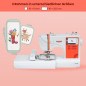 Preview: PooLin EOC03 Stickmaschine – WLAN & Touchscreen Stickmaschine 10 x 23,5 cm
