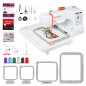 Preview: PooLin EOC06 – Stickmaschine mit 20 × 28 cm Stickfläche, WLAN & 7" Touchscreen