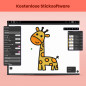 Preview: PooLin EOC05 Stickmaschine – WLAN Stickmaschine mit 7 Zoll HD-Touchscreen