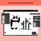 Preview: PooLin EOC06 – Stickmaschine mit 20 × 28 cm Stickfläche, WLAN & 7" Touchscreen