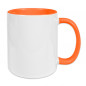 Preview: Orca Coatings Sublimationstasse Two Tones & Handle 11oz / 340ml