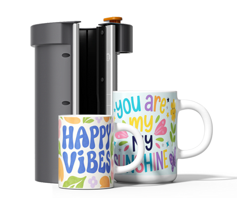Preview: LOKLiK Auto Mug Heat Press - Automatische Tassenpresse