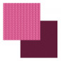 Preview: plottiX iXpaper Sublimationspapier - Knitted Burgundy