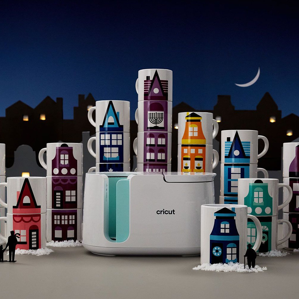 Preview: Cricut 2009392 stapelbare Tassen 295 ml - 4 Stück