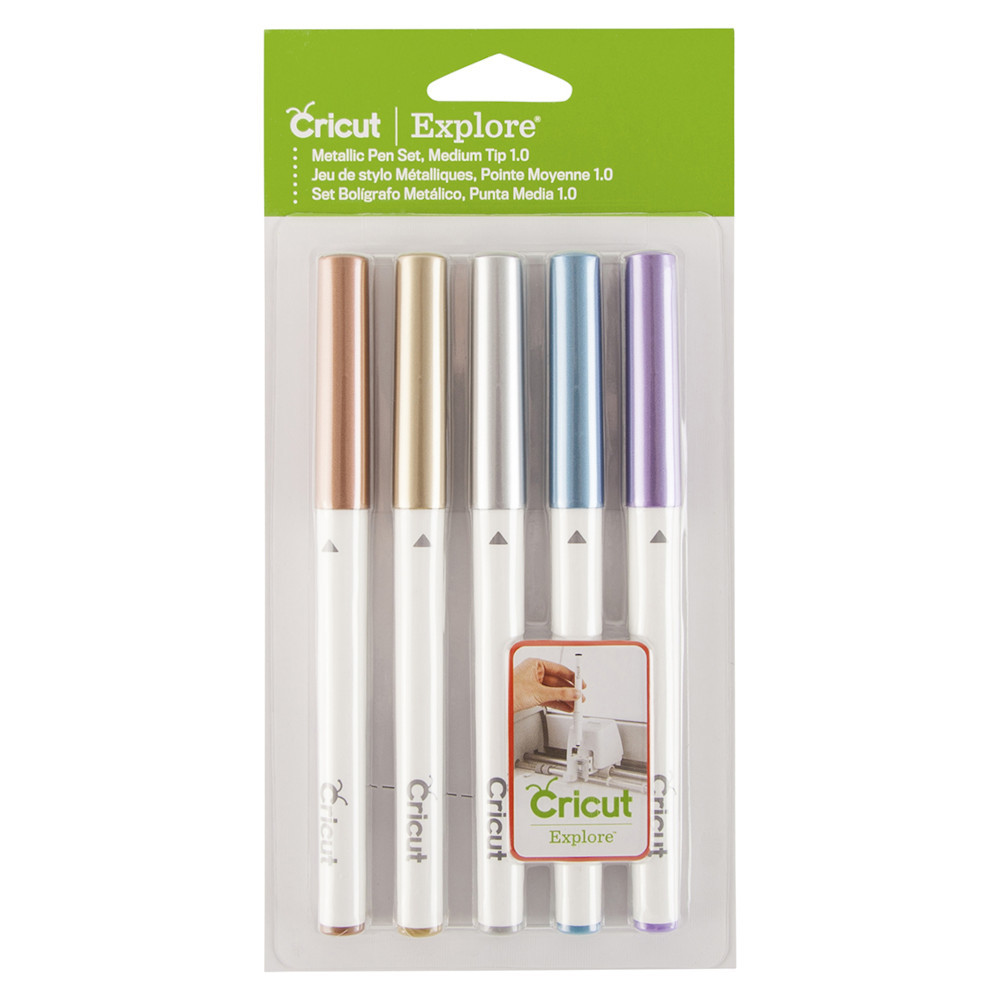 Cricut 2008406 Stiftsatz (1,0 mm), metallic