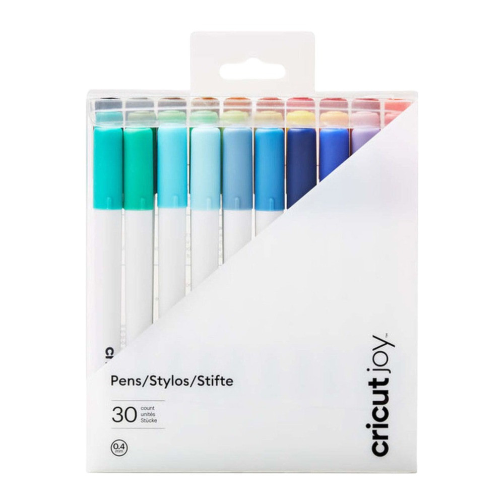 Cricut 2008801 Joy Ultimativer Permanent Stiftsatz mit feiner Spitze (0,4 mm) - 30er-Pack