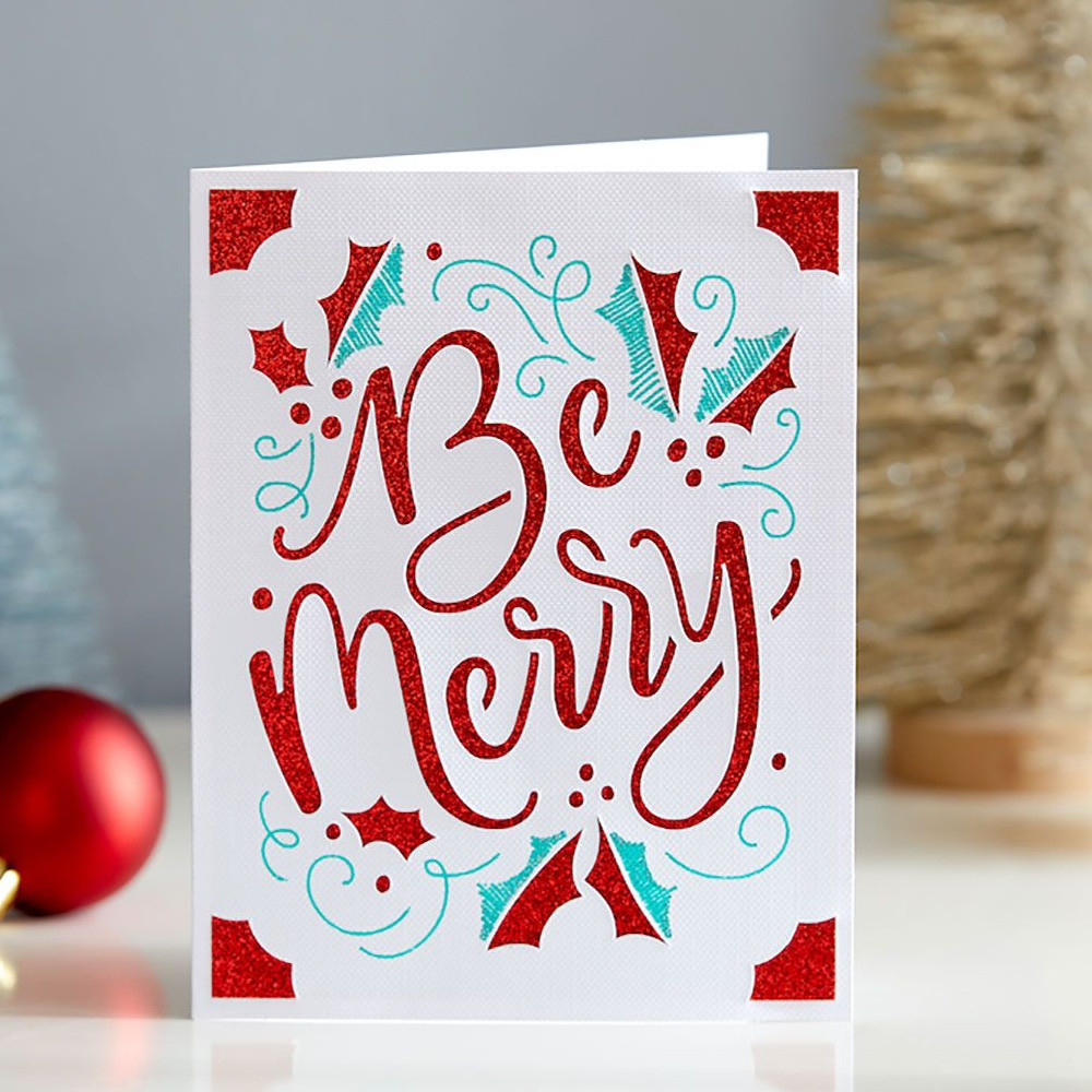 Preview: Cricut 2007180 Joy Einlegekarten glitz & glam 10er-Pack
