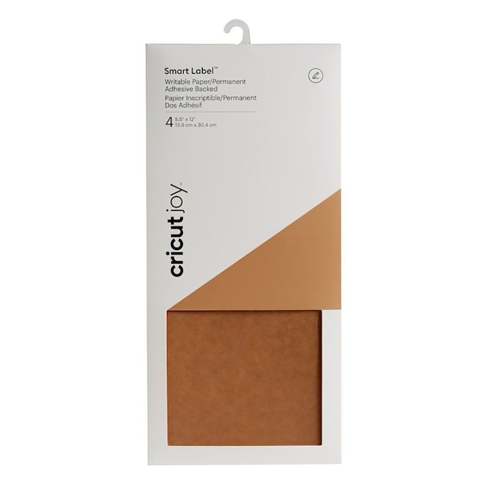 Cricut 2007361 Smart Label Schreibpapier braun 4er-Pack