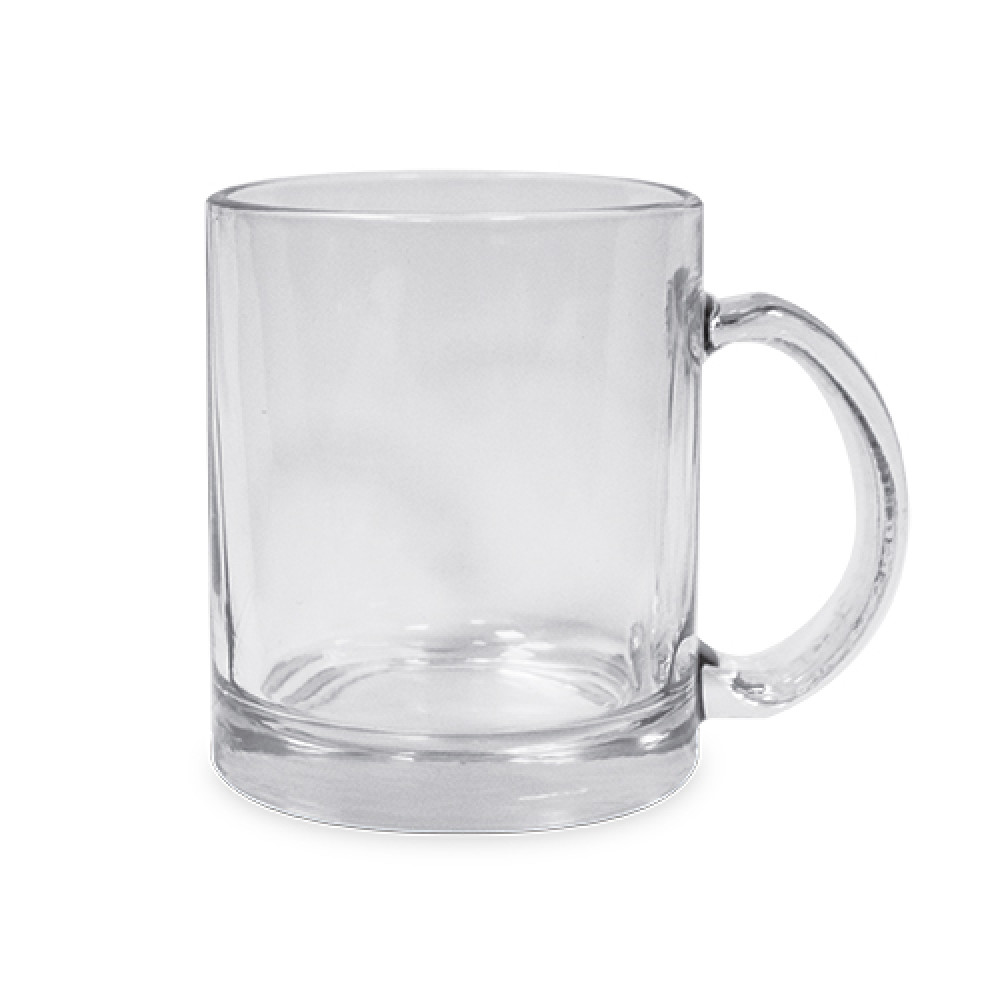 sublimationstasse glas transparent 10oz 300 ml