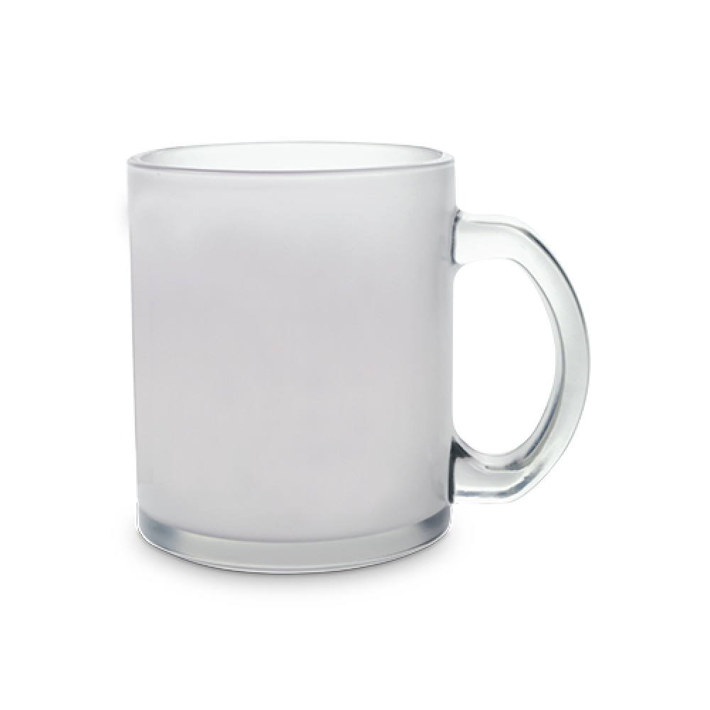 sublimationstasse glas satiniert 10oz 300 ml