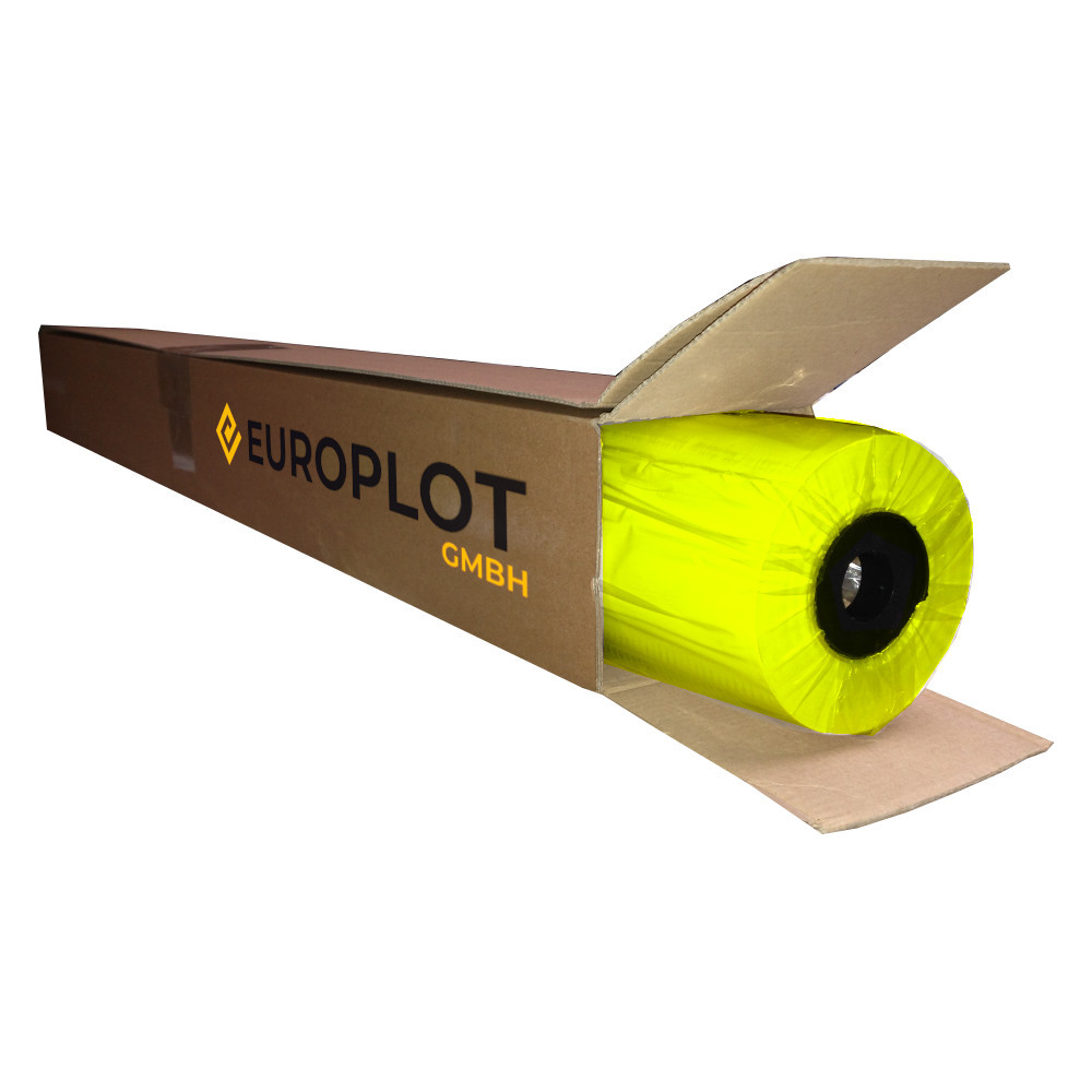 Plotterpapier neonfarbig 90g/m², 610mm x 45m