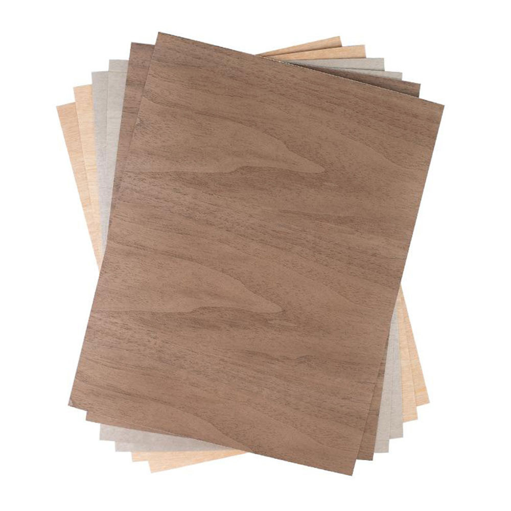 Preview: Silhouette Holzblätter 6er-Pack