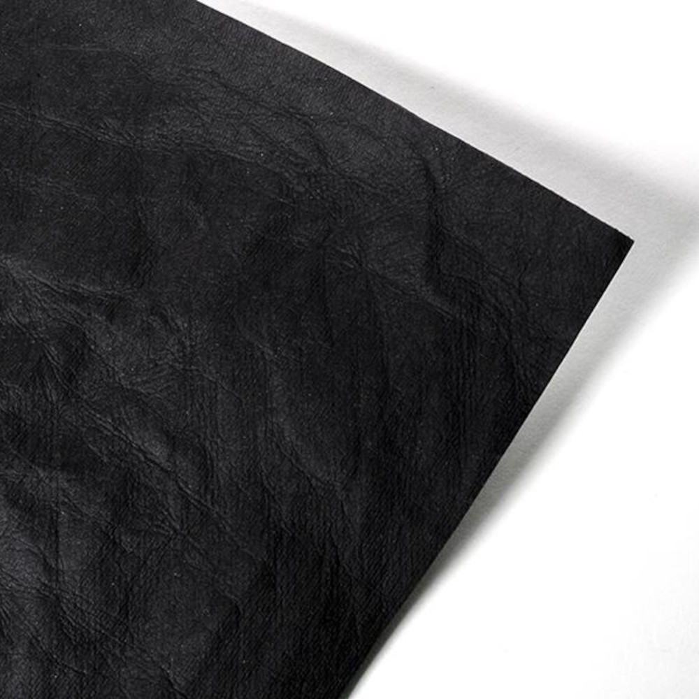 Preview: Silhouette Waschbares Kunstlederpapier schwarz