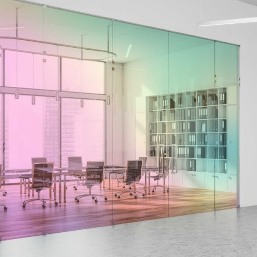 Preview: Aslan ColourShift SE70 - Transparente farbwechselnde Vinylfolie