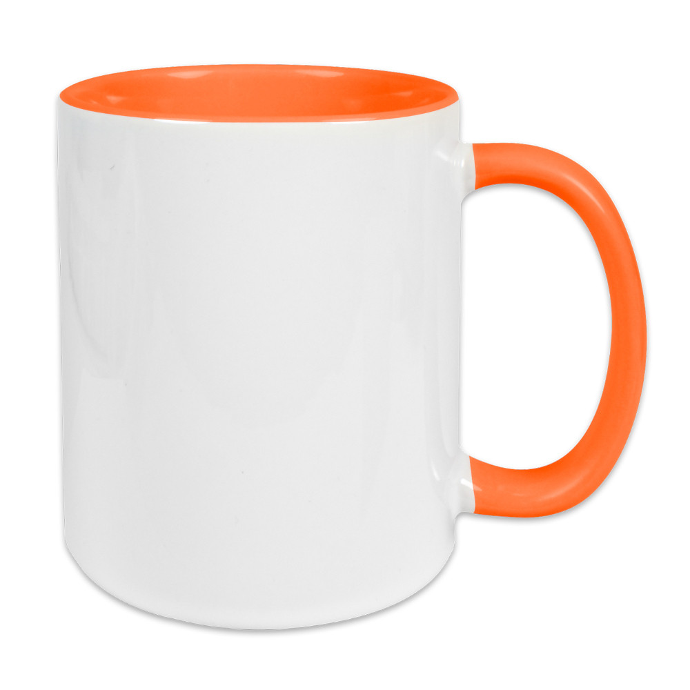 Orca Coatings Sublimationstasse Two Tones & Handle 11oz / 340ml