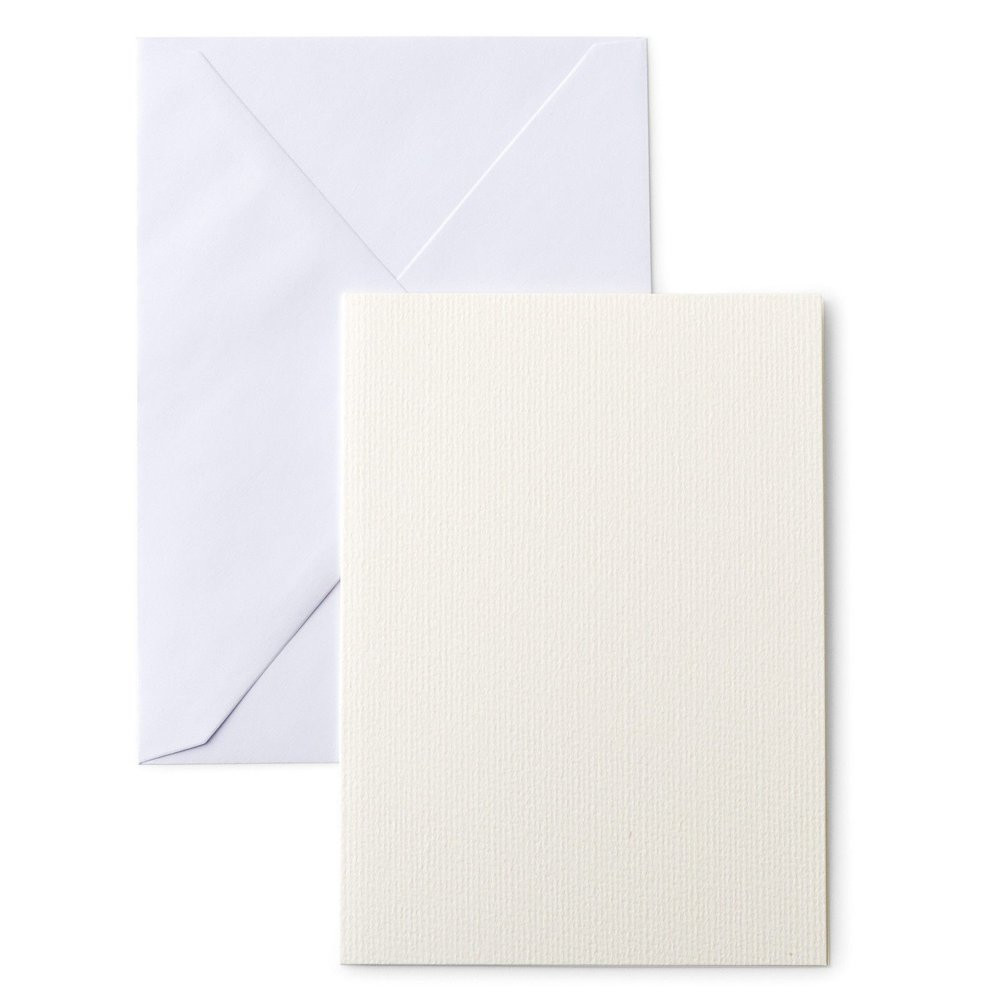 Preview: Cricut 2009985 Aquarellkarten 12,1 x 16,8 cm, 10er-Pack