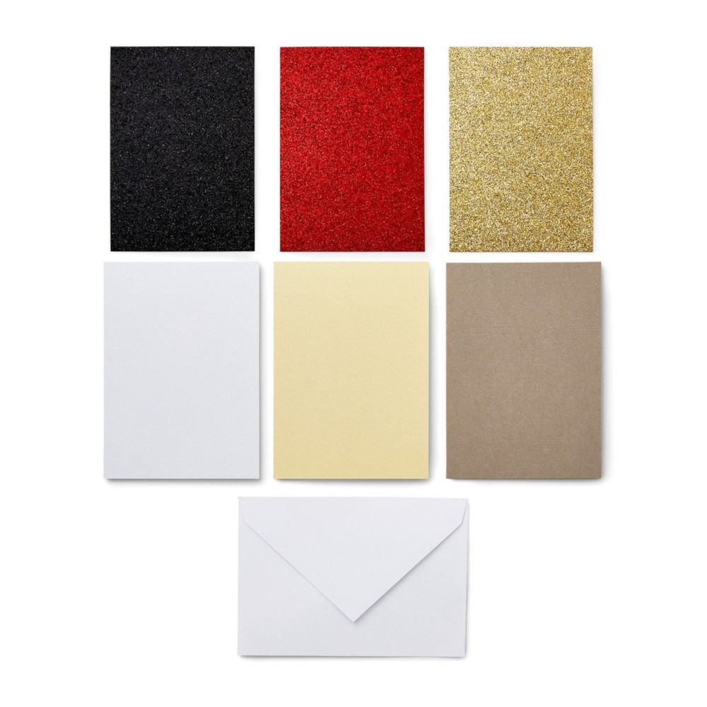 Preview: Cricut 2009466 Einlegekarten (R10) glitz & glam 42er-Pack