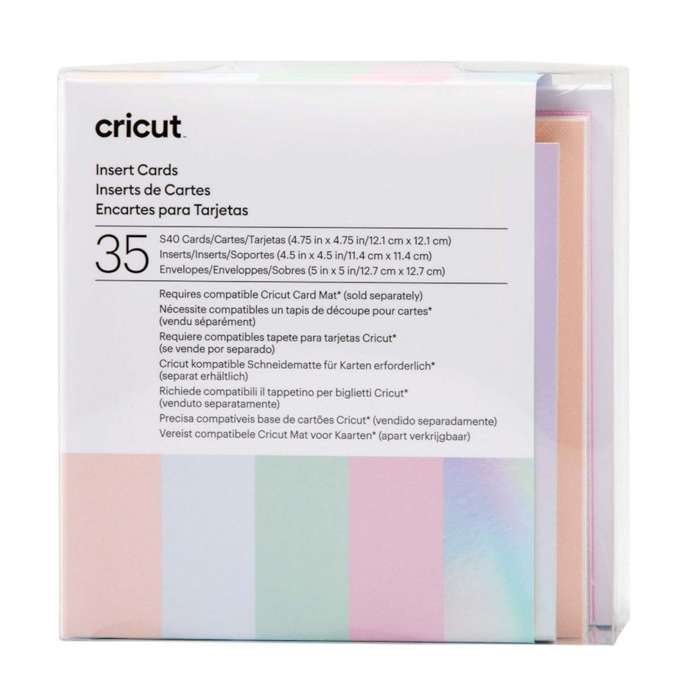 Cricut 2009472 Einlegekarten (S40) princess 35er-Pack