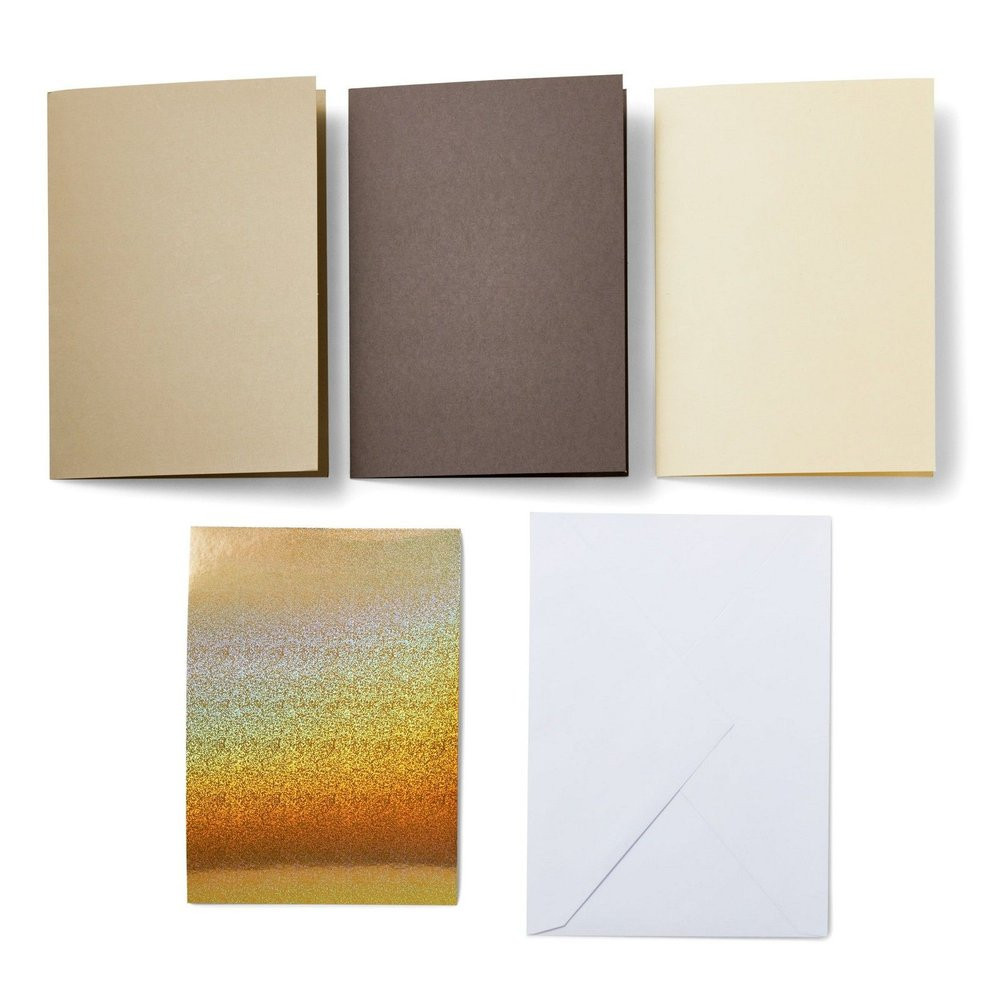Preview: Cricut 2009485 Klebekarten neutrals (R10) 18er-Pack