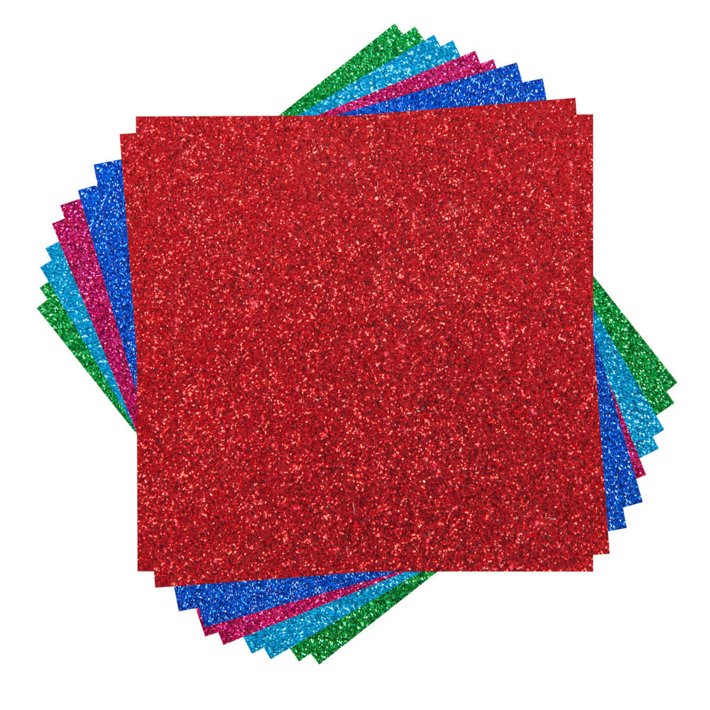 Preview: Cricut 2007757 Glitzerkarton 10er-Pack