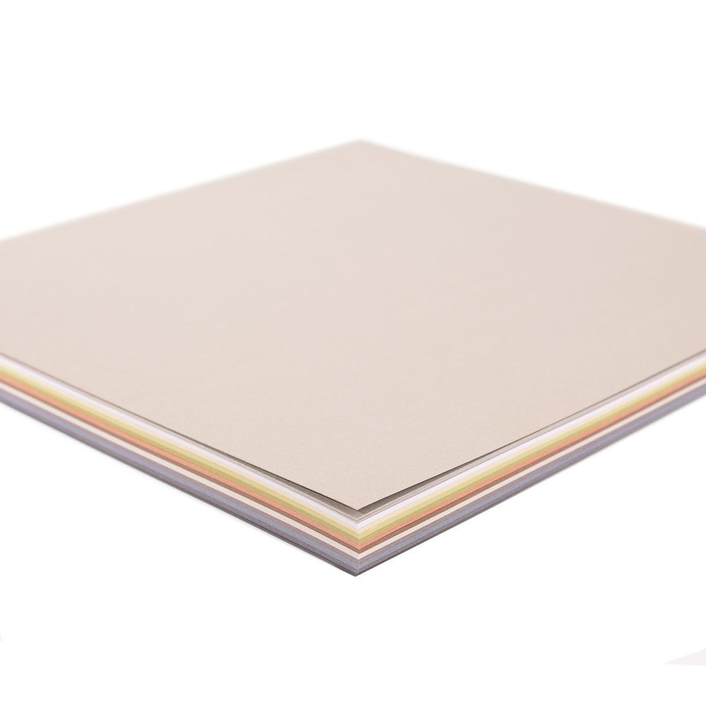 Preview: Florence Cardstock Papier Erdtöne 30,5x30,5cm (216g) - 60er Pack