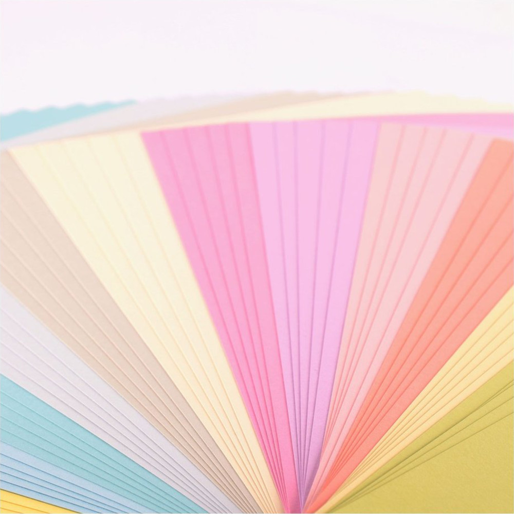Preview: Florence Cardstock Papier Pastell DIN A4 (216g) - 60er Pack