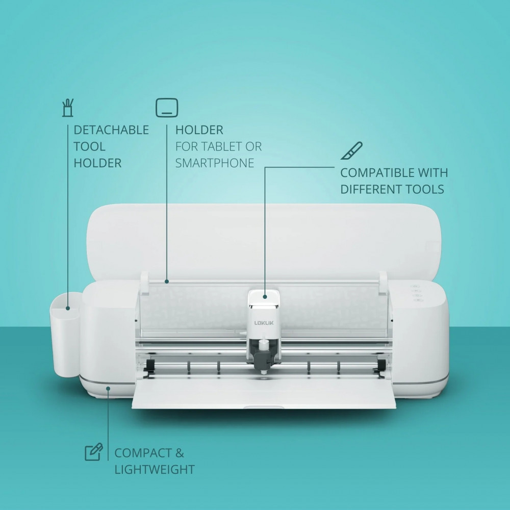 Preview: LOKLiK iCraft™ - Schneideplotter inkl. kostenloses Starter Set