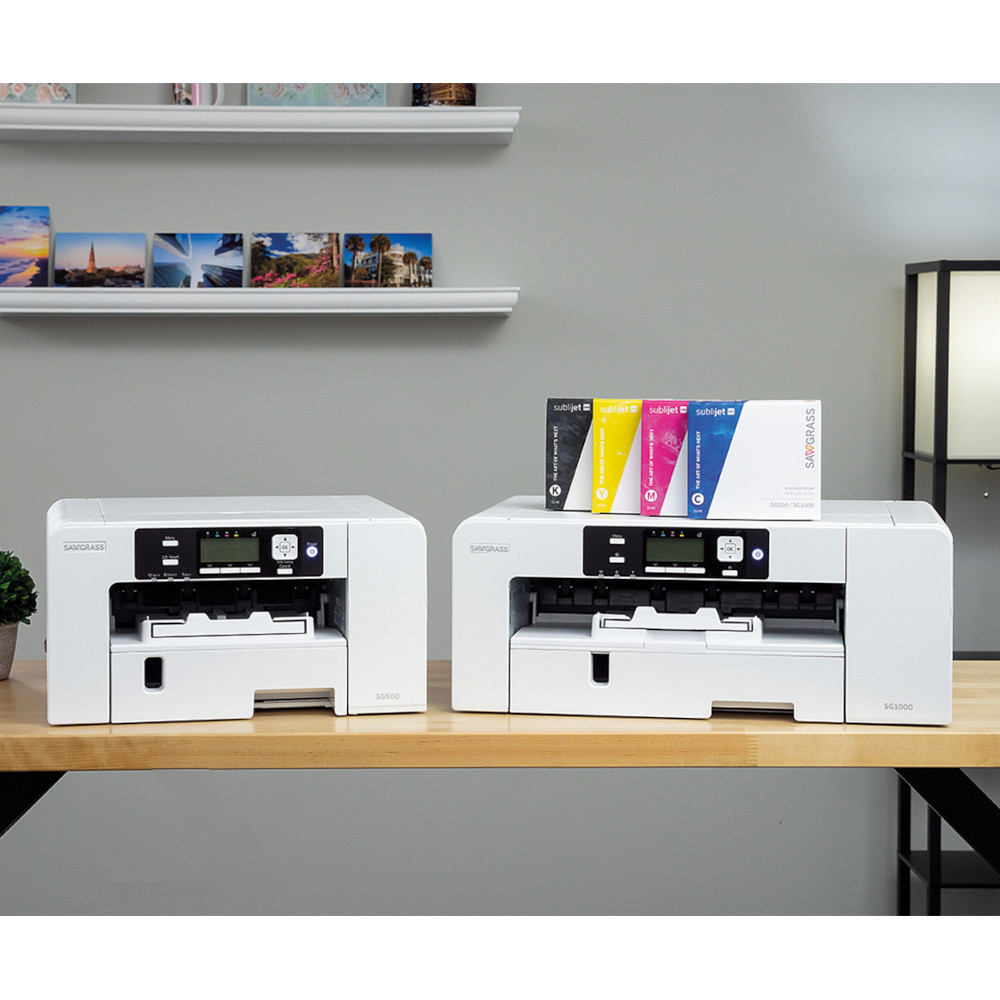 Preview: Sawgrass SG500 A4 Sublimationsdrucker inkl. 31 ml Tinte und Papier 