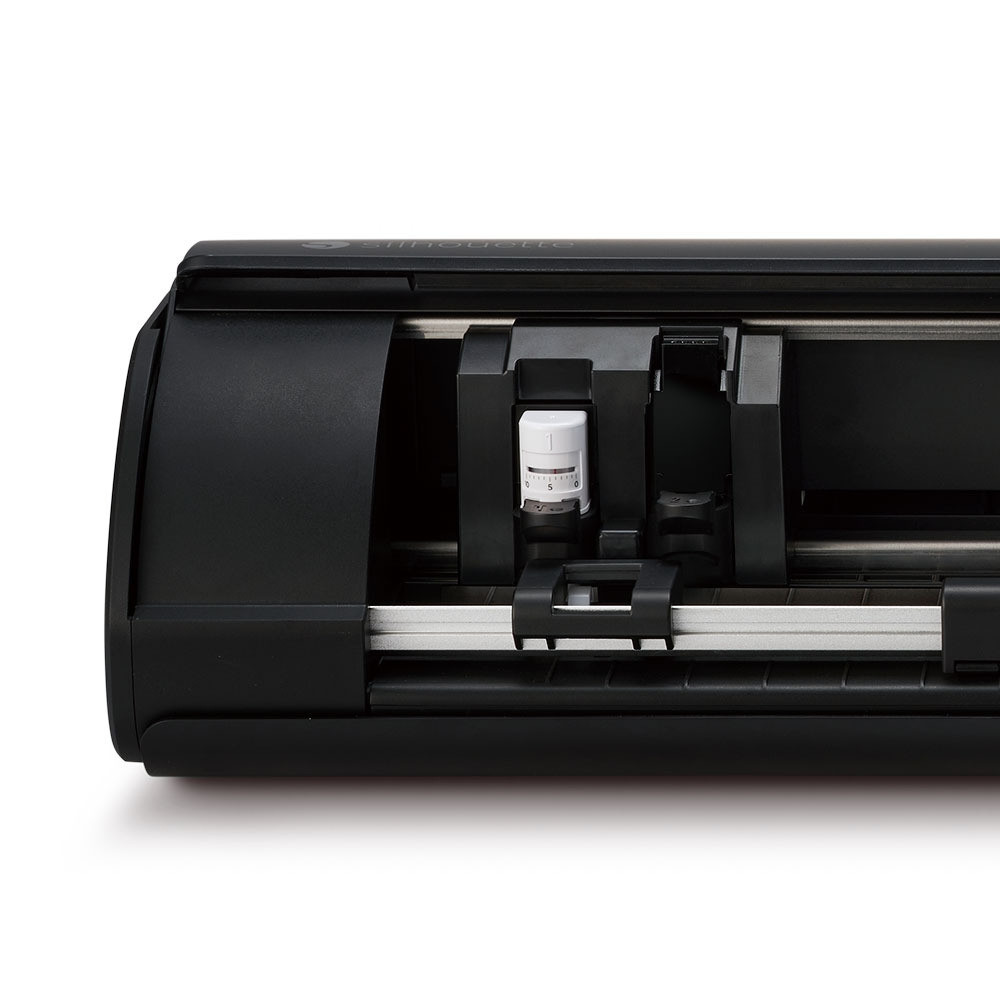 Preview: Silhouette Cameo 5 Schneideplotter schwarz matt + 100 Designs inkl.