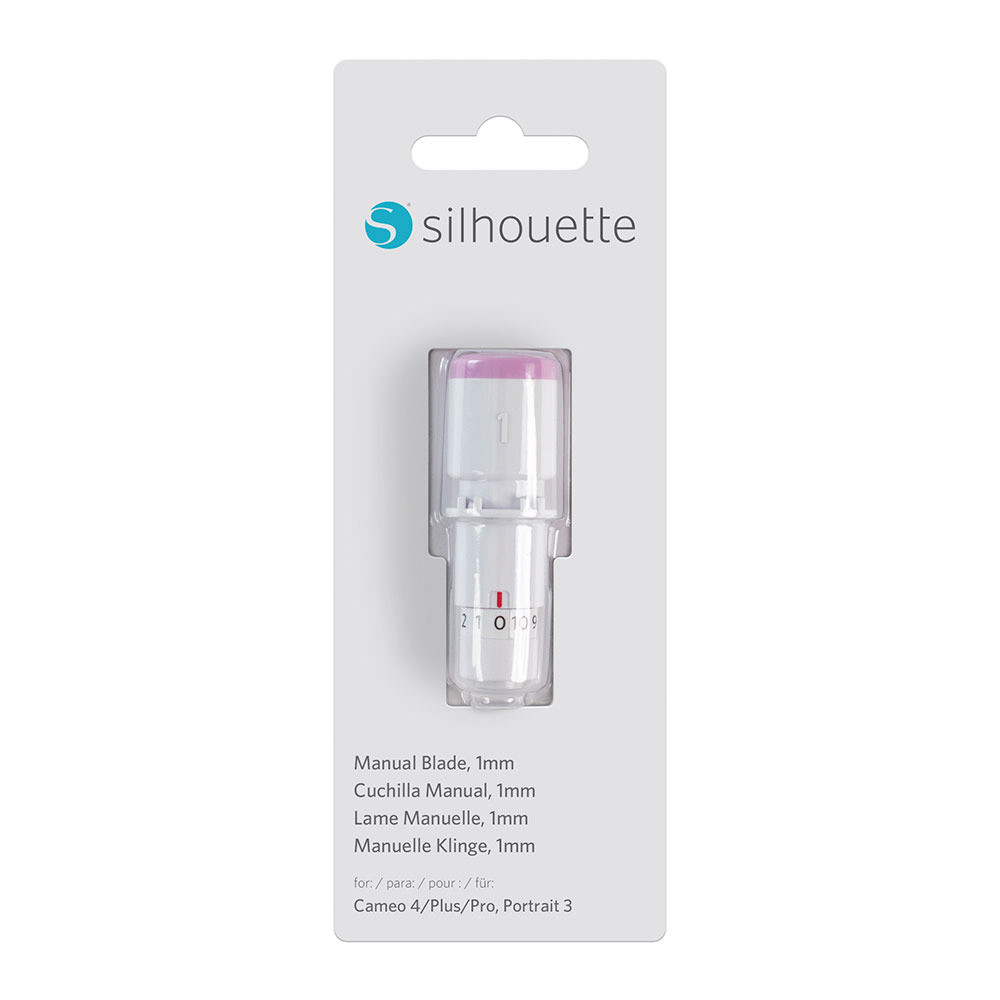 Preview: Silhouette 1mm stufenloses Messer Cameo 4/5 und Portrait 3/4