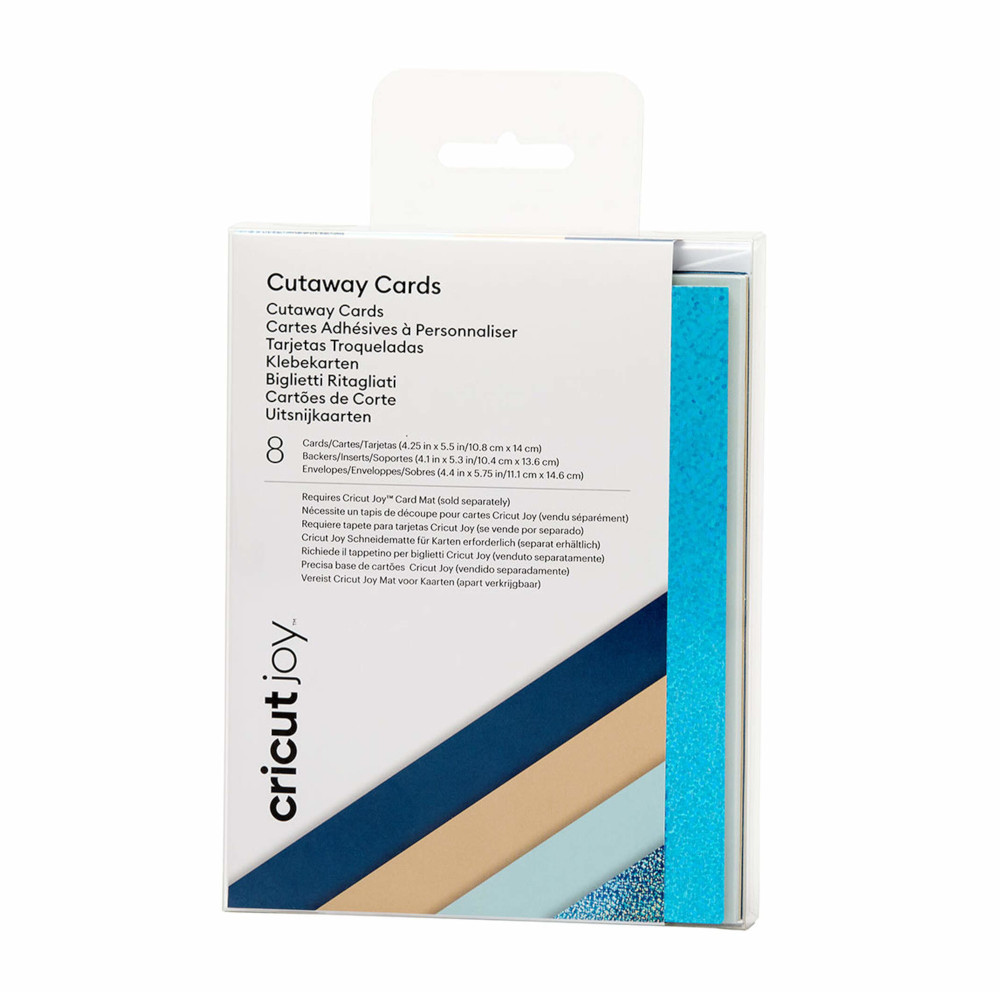 Cricut 2008859 Joy Klebekarten marina 8er-Pack