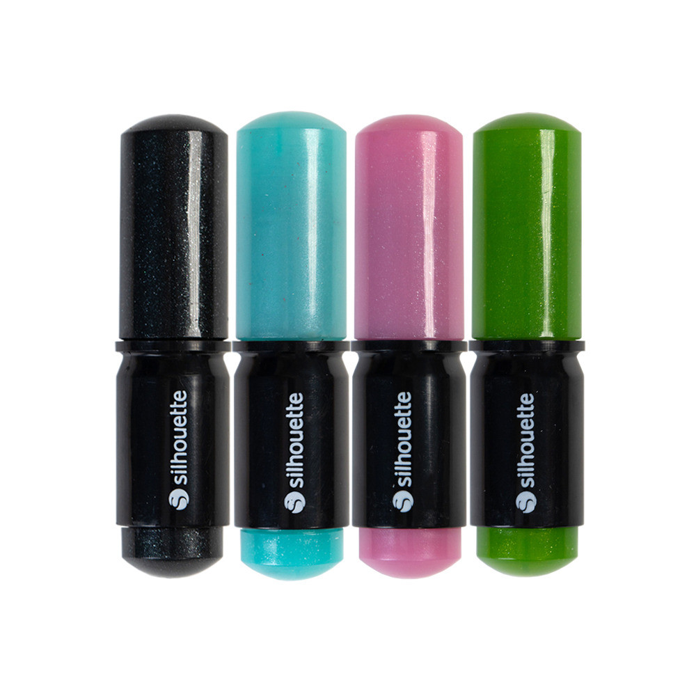 Silhouette Stifte Glitterfarben