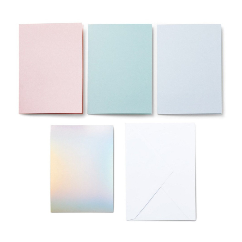 Cricut 2009483 Klebekarten pastel (R40) 12er-Pack