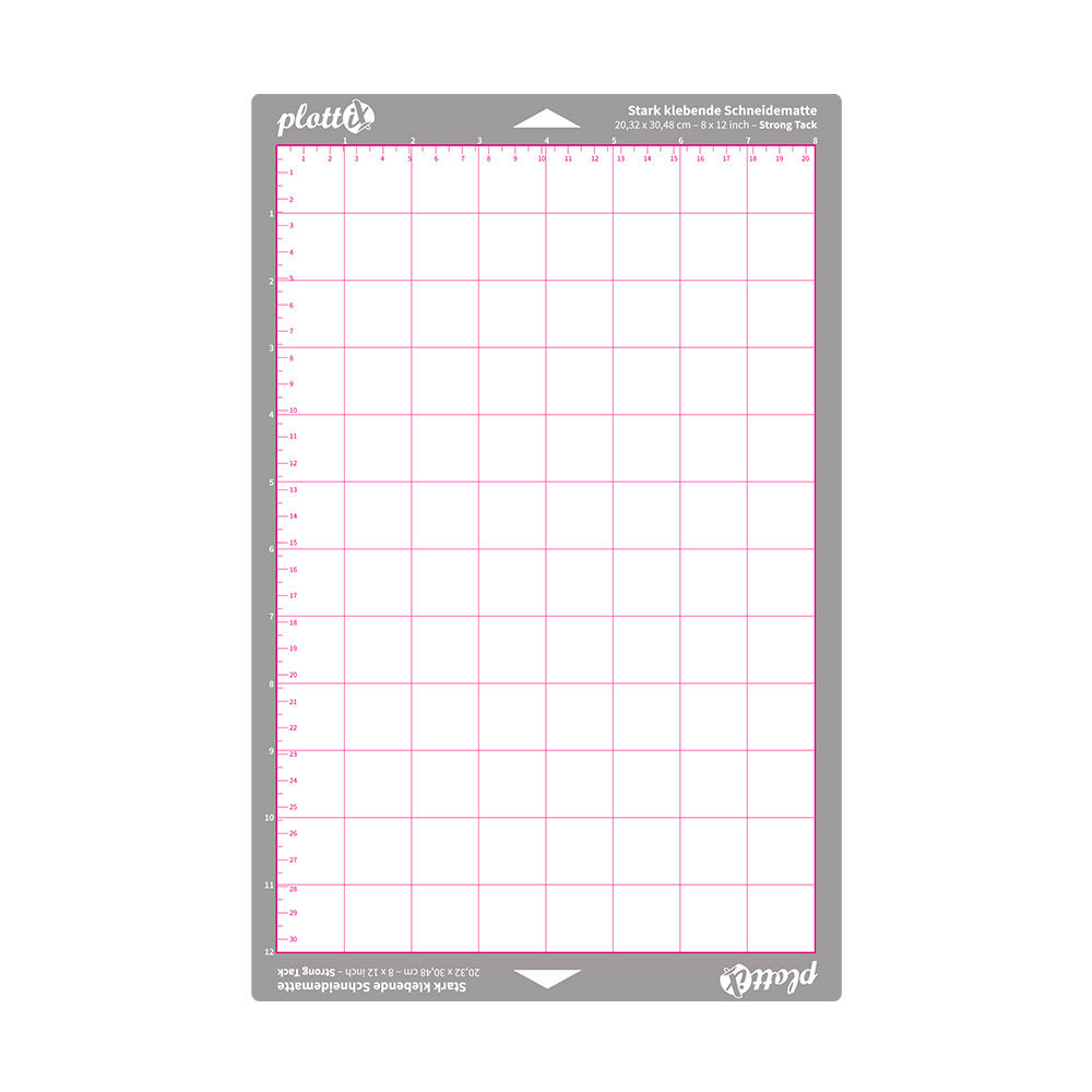 plottiX Schneidematte starkklebend 8" x 12"