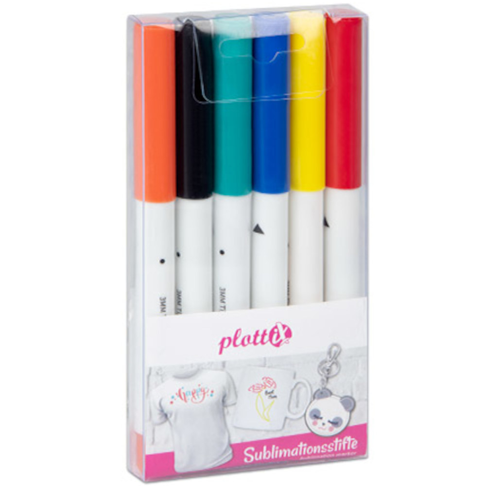 plottiX Sublimationsstifte Basic Set